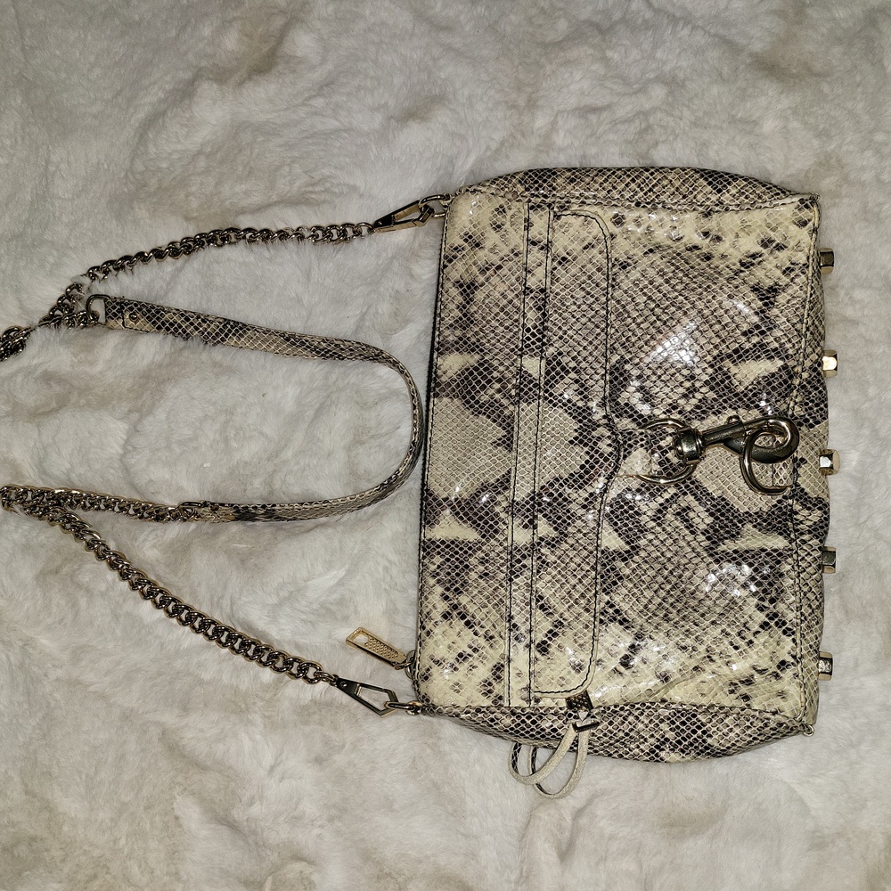 Rebecca Minkoff Python Crossbody Bag - image 1
